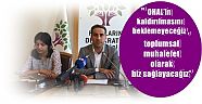 HDP Grup vekili Yıldırım, OHAL’in kaldırılmasını beklemeyeceğiz,toplumsal muhalefet olarak biz sağlayacağız