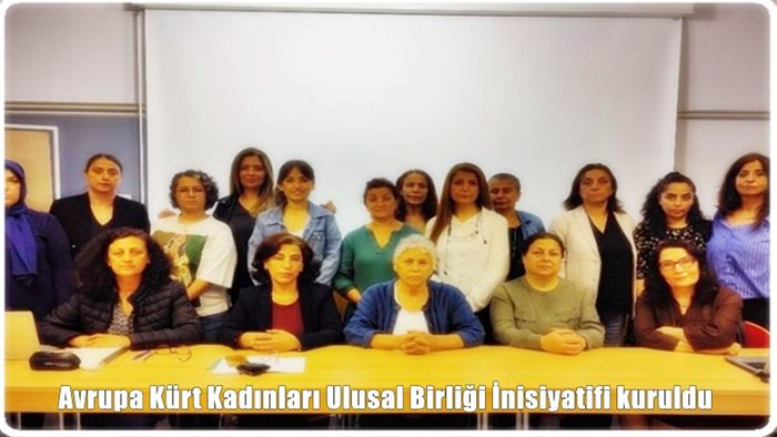Avrupa Kürt Kadınları Ulusal Birliği İnisiyatifi kuruldu