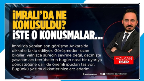 İmralı’da Ne Konuşuldu? İşte O Konuşmalar…