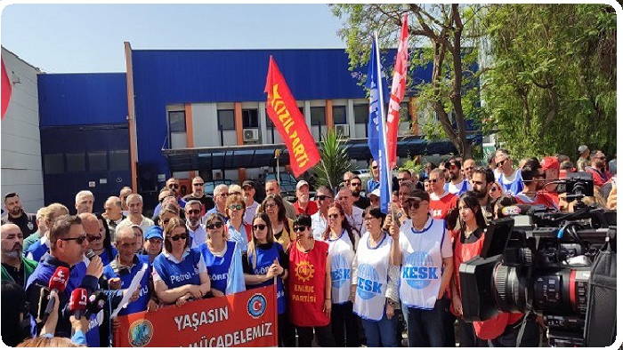 Temel Conta işçileri: Saldırılar kararlılığımızı artırıyor