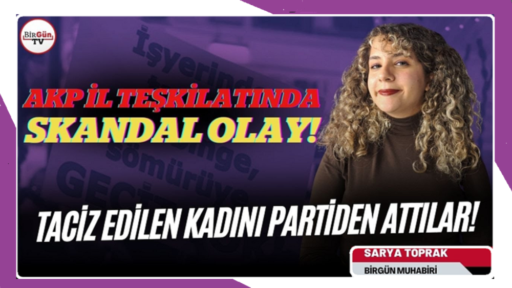 AKP teşkilatında skandal olay!