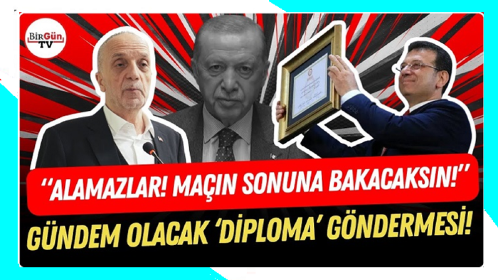 Ergün Atalay'dan 'İmamoğlu'nun diplomasının iptaline' gönderme